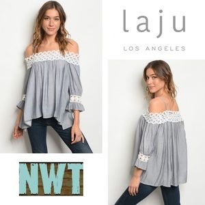 NWT Laju Los Angeles Blouse Size S/XS